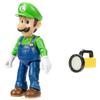 San-ei Trading Super Mario Brothers Movie Action Figure Luigi 6.5x5x13.5cm Collectible Toy TSM-02