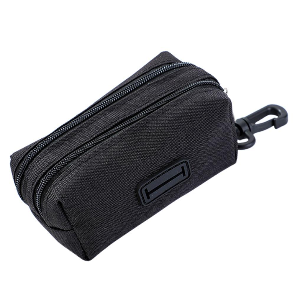 Double Zipper Pet Waste Bag Dispenser Cleaning Tools Pet Treat Bags Pet Waste Bags Carrier  Outdoor