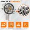 Gruppo Alloggiamento Termostato in Alluminio 68136754AA 5184570AH 5184570AI Per Chrysler Jeep Dodge Journey Grand Caravan Avenger 3.6L VW