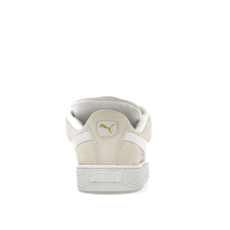 Puma Suede XL Sugared Almond Unisex Sneakers Cream White 395205-09