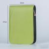 Pen Container Bag Large Capacity Fountain Pencil Case 12 Slots PU Leather Multifunctional 6 Colors Writing Holder Supplies