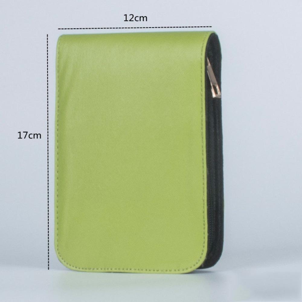 Pen Container Bag Large Capacity Fountain Pencil Case PU Leather  High Appearance   Pen Storage