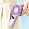 Small Handheld Fan 100 Speed Adjustable LCD Display USB Rechargeable Summer Cooling Fan Portable Travel Mini Personal Fan