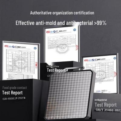 KOBACH Double-Sided Antibacterial Stainless Steel & Titanium Cutting Board