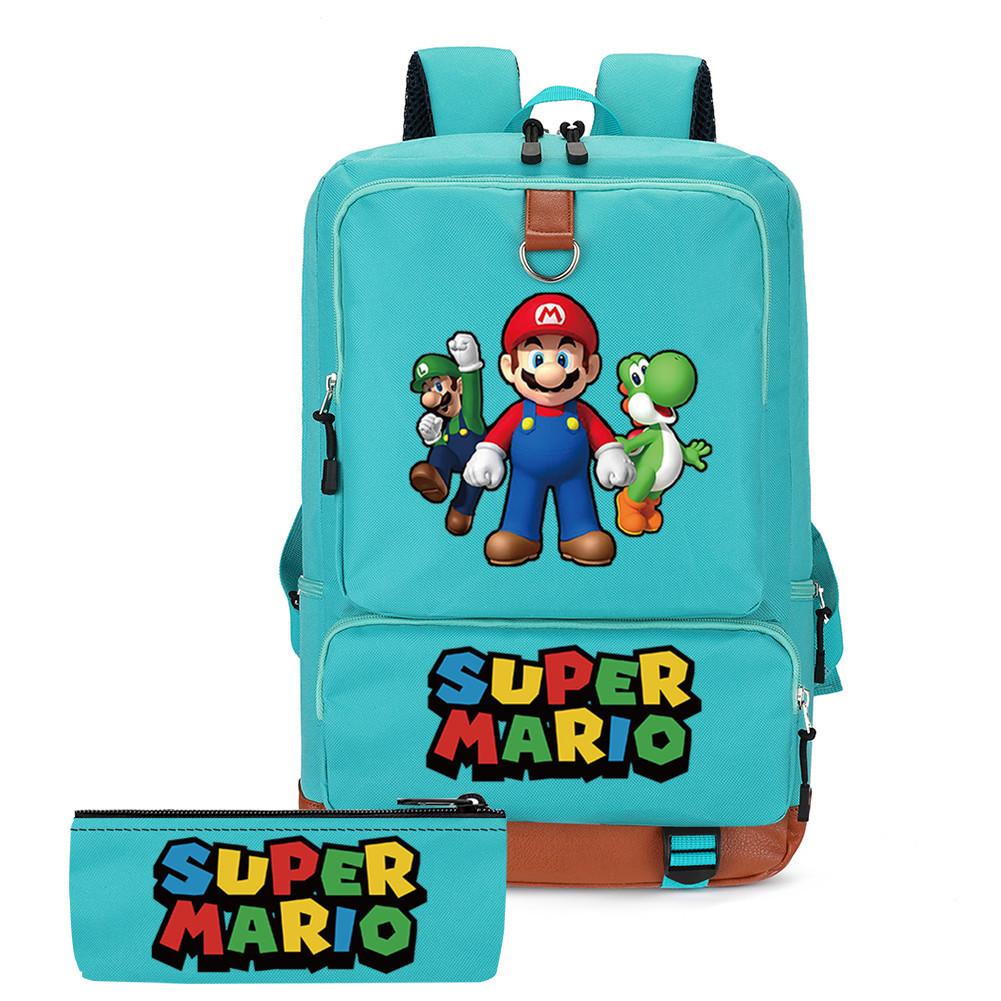 Cartoon Backpack, Primary And Secondary School Schoolbag, Backpack, Pencil Case, Two-Piece Set, Computer Bag.
