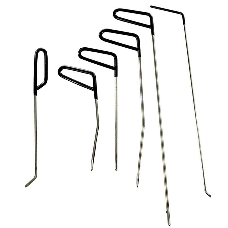 Pry Bar Set for Paintless Car Dent Repair: Hail & Bulge Fix Tools