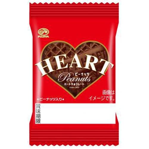 

Шоколадные арахисы Fujiya Mini Heart 1 шт x 40 шт.