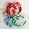 PROLY New Fashion Hairband For Women Over Size Wide Side Headband Camouflage Vivid Cloth Turban Adult Hair Accessories