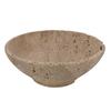 Hestia Travertine Decorative Bowl