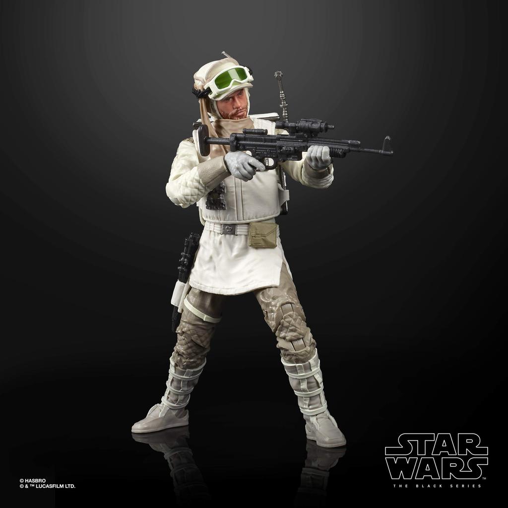 Star Wars The Black Series Rebel Soldier The Empire Strikes Back 40TH Anniversary Collectible Action Figure (Hoth) 6-Inch-Scale