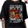 Five Nights At Freddy's Horror Shirt Gaming Gift For Man,Springtrap T-shirt For Woman,Freddy Fazbear Tee,FNAF Halloween Tee Gift For Friends