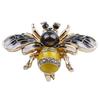 2 Fashion Crystal Brooches, Creative Pins, Chest Accessories, Party Jewelry, Gifts, Stylish Little Bee