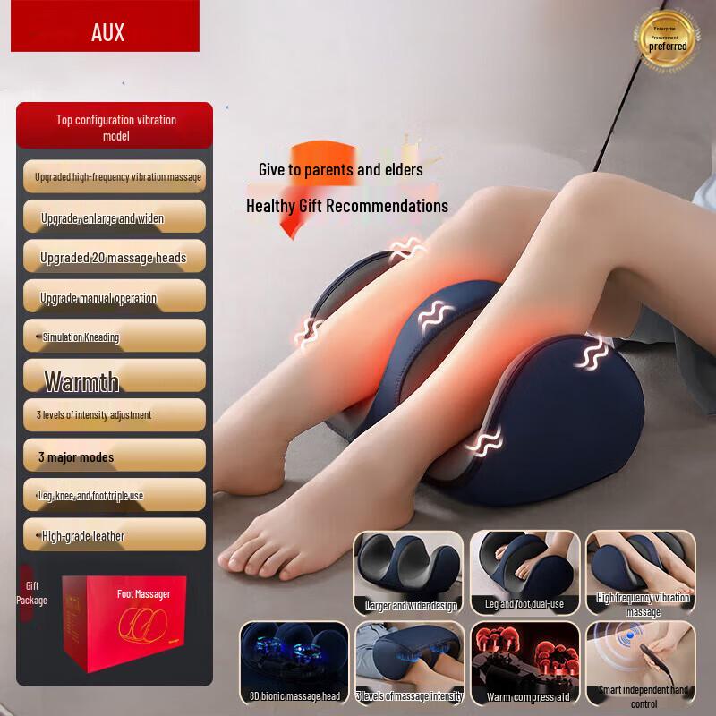 

AUX Foot and Calf Massager with Dual Vibration