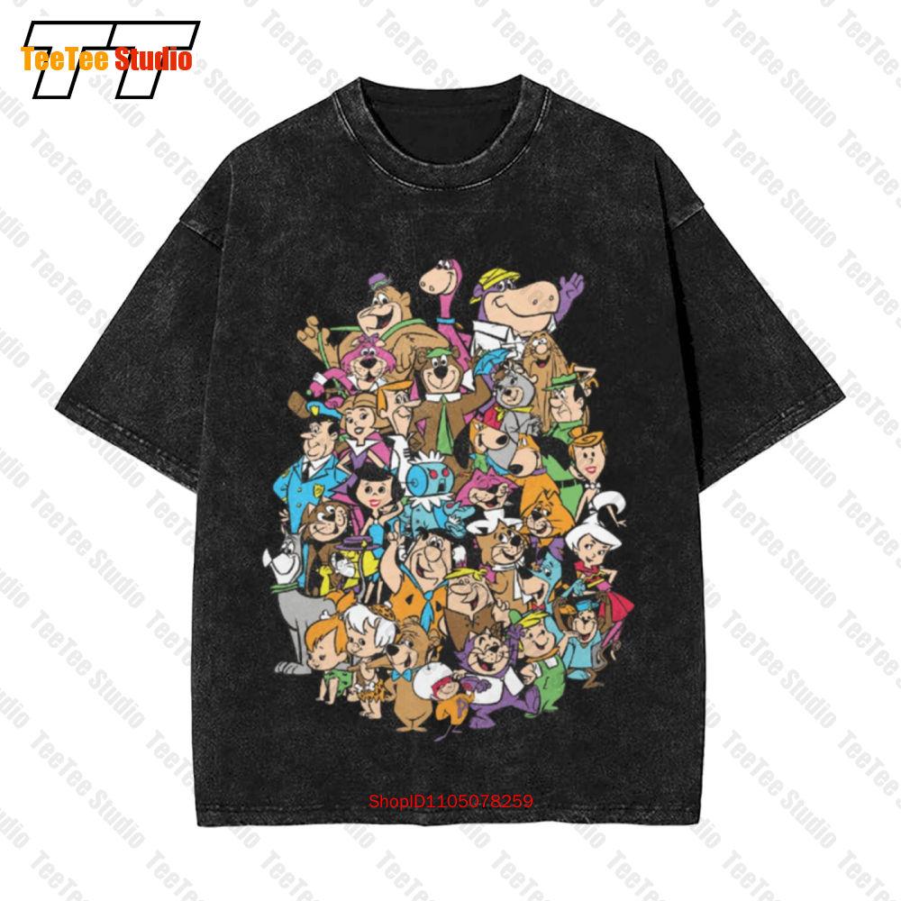 Hanna Barbera Animation Studio Cartoon Vintage Oversized TShirt WO S