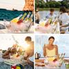 5LTransparent Ice Cube Storage Bucket Beer Wine Bucket Bar Ice Bucket Container Champagne Can Wine Champagne Beer Chiller Hot