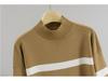 European Trendy Striped Sweater & Wide-Leg Pants Set for Women - Autumn/Winter Fashion Two-Piece