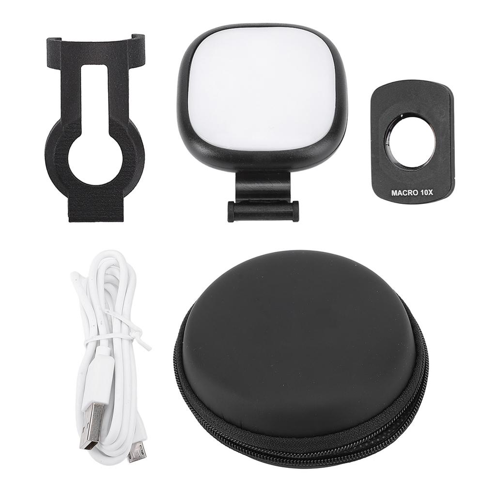 Pocket Camera Small Auxiliary Light Rechargeable LED Fill Portable Video Vlog Filming for Pocket3