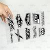 FOR TOYOTA TRO Universal Multi-Purpose Reflective Waterproof Stickers Scratch Conceal For Auto Bike Helmet Mug Fridge Decoration