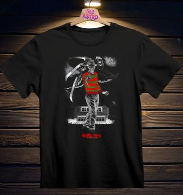 A Nightmare On Elm Street Freddy Krueger Horror Movie T-Shirt Black S-3XL Unisex T-Shirt