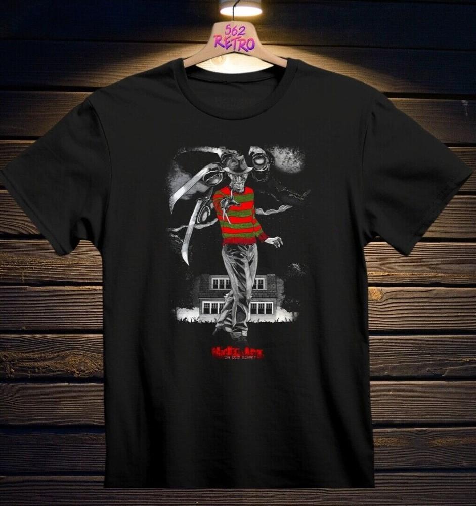A Nightmare on Elm Street Freddy Krueger Horror Movie TShirt Black S3XL Unisex T-Shirt XXXXL
