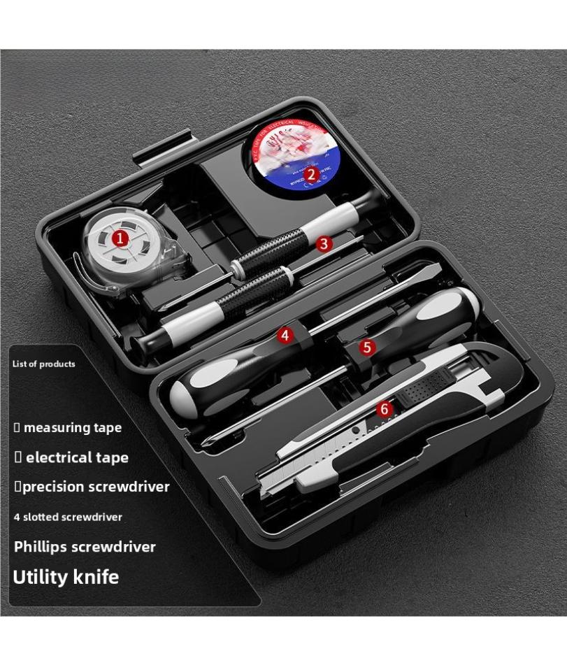 Toolbox Set for Home Use, Multifunctional Repair Kit, Electrician Hardware Daily Maintenance Combination Tool Set Collection