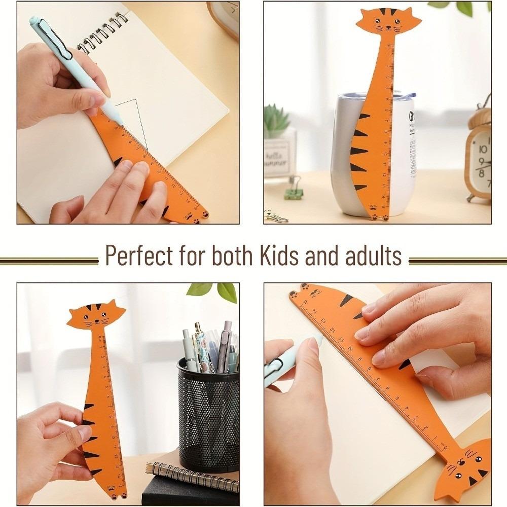 Practical Animal Shaped Ruler Fun Design Practical Measuring Tools Student Supplies