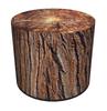 Codura Waterproof Pouf for Home and Garden - Acacia Pattern, Elegant, Comfortable, Stable, Zipper, 40 Cm, Bertoni