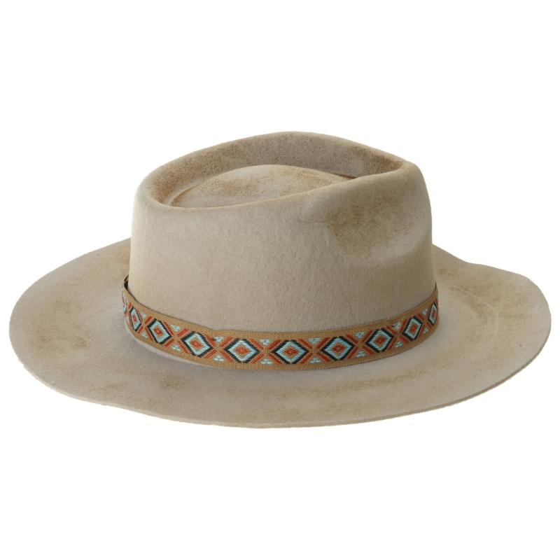 

Costume Hat Wool Hat Musical Festival Hat Adult Winter Autumn Party Hat Unisex Headwear Stage Show Party Headpiece 1