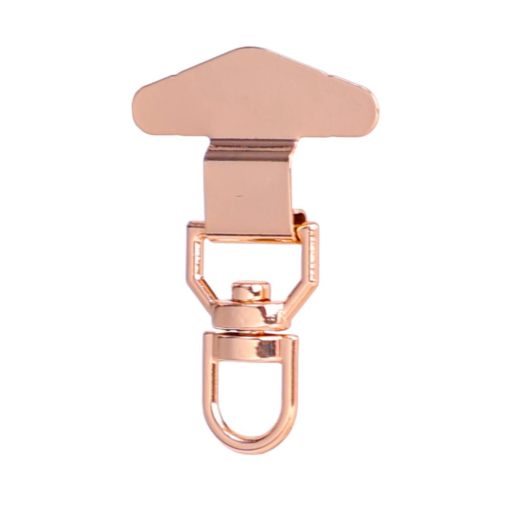 1-4pcs 360° New Stainless Steel Tab Phone Tether Portable Connecting Hanging Piece Lanyard Mobile Phone Case Clip Back Gaskets