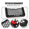 svkjb6 Car Back Rear Mesh Trunk Seat Elastic String Net Storage Pocket For BMW Performance M2 M3 M4 X1 X3 X4 X5 E87 X7 E91 G20