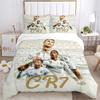 3Pcs Cristiano Ronaldo'S Legacy Bedding Sets For All Sizes New 3D Printed Bed Cover Comforter Duvet Cover Pillowcase Bedroom Decoration
