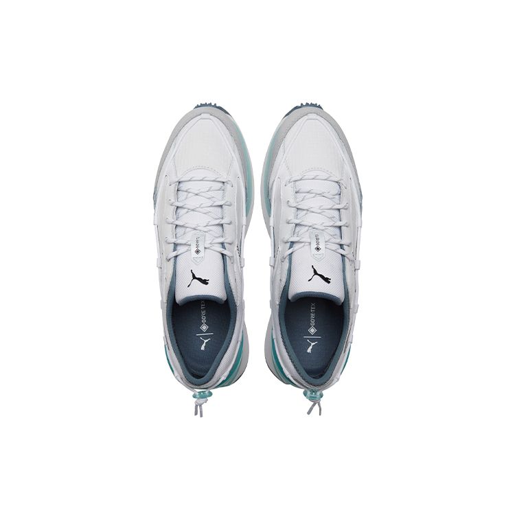 Puma Cruise Rider Trainer Pânză Piele Proaspăt Trendy Top Jos Pantofi Lifestyle Femei sneaker Alb 381883-01