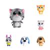 Cat Talking Tom Plush Doll Kids Toys Cartoon Animal Dog Toddler Birthday Gift