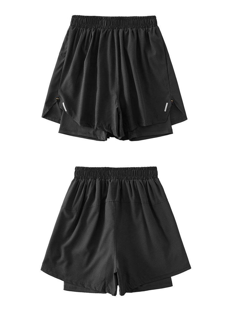 Women's 2-in-1 Quick-Dry Breathable Running Fitness Shorts