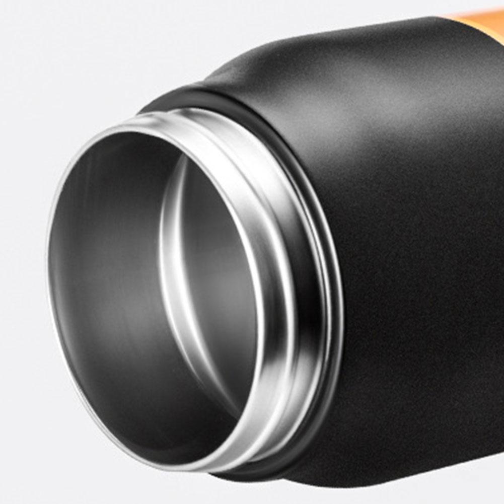 1200ml Insulated Bottle Stainless Steel Thermal Water Cup BPA Free Portable Coffee Mug Wide Mouth Opening for Sports