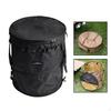 Camping Trash Can Collapsible Portable Multi-Functional with Zipper Lid Waste
