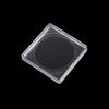 Square Coin Holder Coin Capsule Container Collection Display Case Coin Organizer With Inner Cushion For Coin Collecting Storage