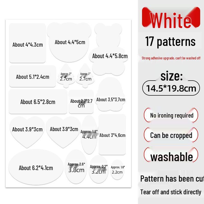 Waterproof Self-Adhesive Down Jacket Repair Patch - Traceless Fabric Hole Applique Sticker