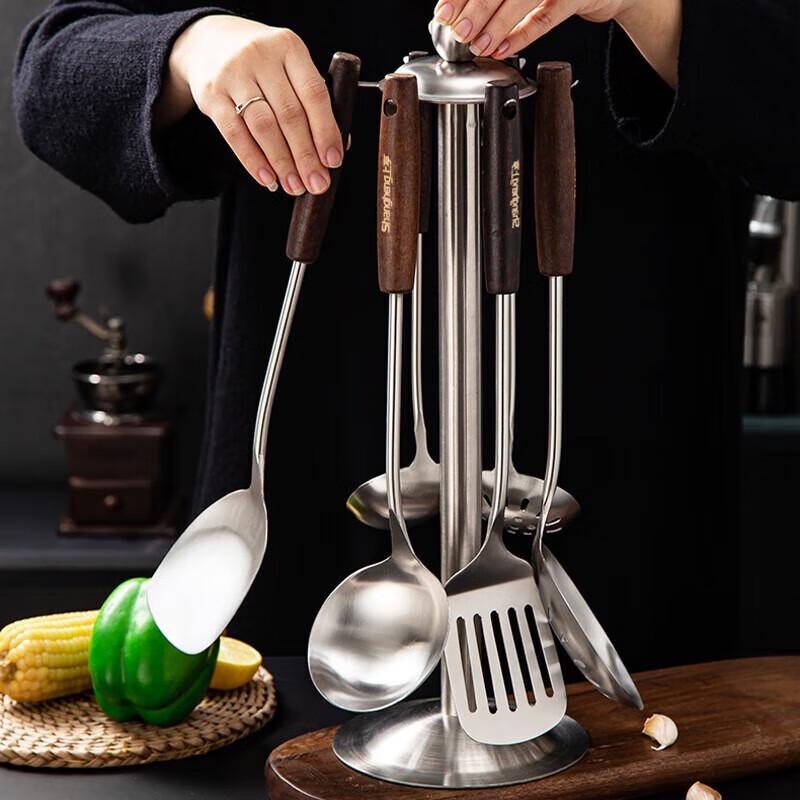 Shangheng 304 Stainless Steel 3-Piece Kitchen Utensil Set