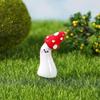 7Pcs Creative Mini Mushroom Moss Micro Landscape Decoration Jewelry with Succulent Plant Flower Decoration