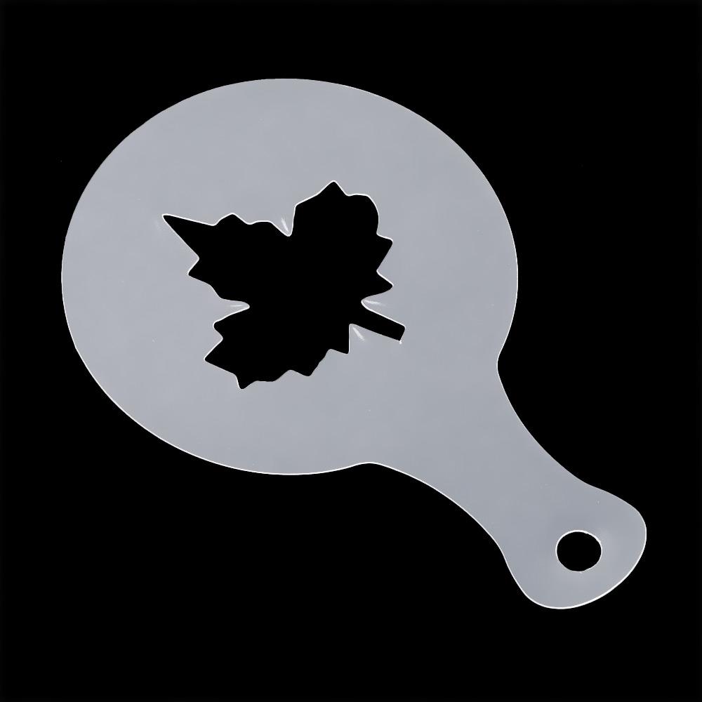 16pcs Funny Mold Latte Cappuccino Coffee Art Stencils Foam Tool Decorating