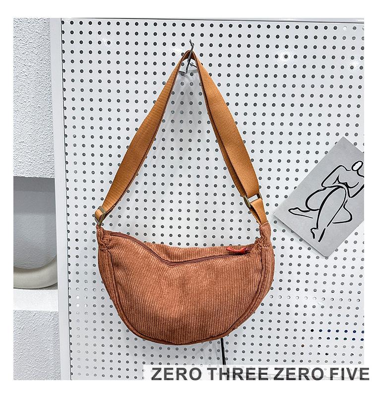 New Fall Winter Trendy Dumpling Bag Lightweight Small Crossbody Bag Underarm Shoulder Bag Women