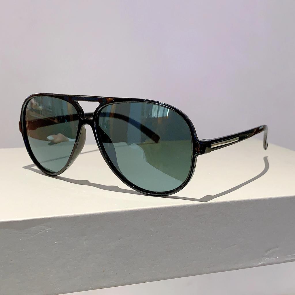 Vintage Pilot Sunglasses Men New Fashion Outdoor Casual Shades Women Trendy Brand Design Korean Style Anti-UV Sun Glasses