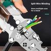 Voltage Testing Electrician Stripping Plier Cable Cutting Wire Stripper  Splitting