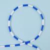 Regulable Length Colorful Beads Jump Rope with Nonslip Handle Durability Plastic Jump Rope for Sports Training