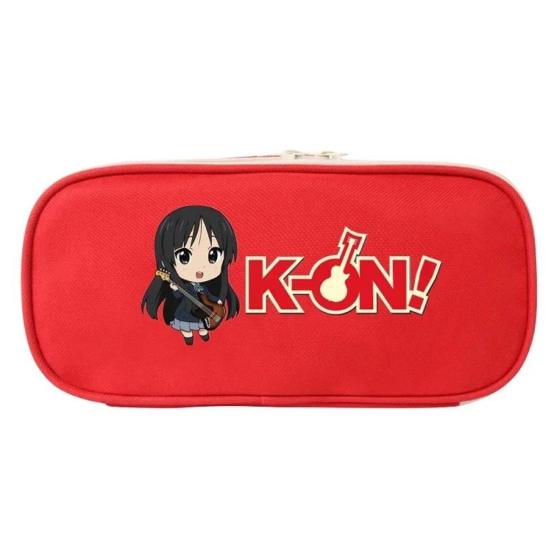 K-on Pencil Case Pen Holder Bag for Student Big Capacity Students School Gift Pencil Box