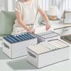 Multi-compartment Clothing Storage Box Foldable Wardrobe Organizer Clothes Organizer Cabinet