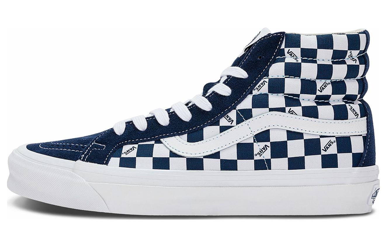Sk8 Og Vans-Hi Lx Checkerboard - Dress Blues VN0A4BVBLKZ 40.5