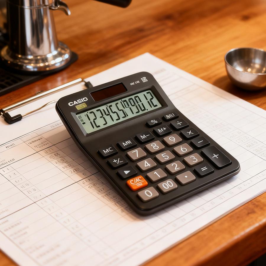 Casio calculator - suitable for both work and school M-12B-C