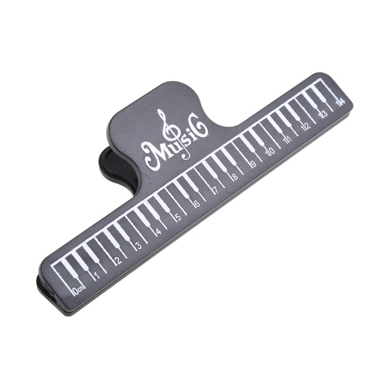 Music Note Clip Music Clip Book Page Clip Plastic Big Music Stationery Book Clip Music Book Page Holder Practice Parts